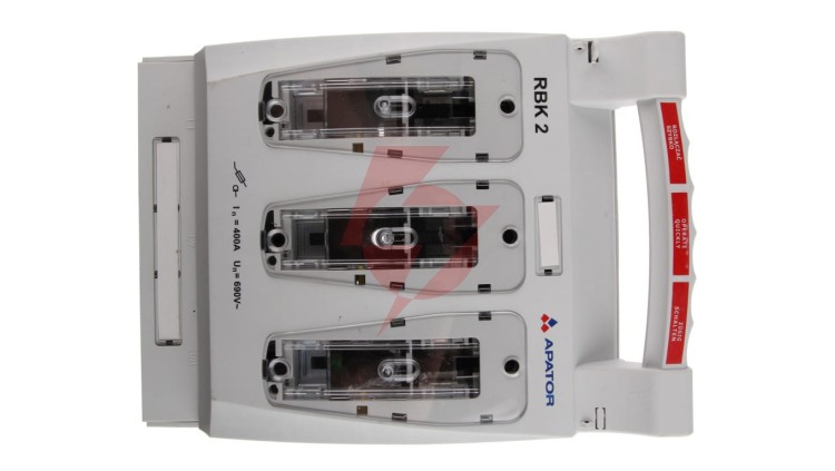 Rozłącznik izolacyjny bezpiecznikowy 400A RBK 2 pro /zaciski mostkowe 50-185mm2/ 63-811685-011