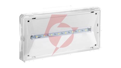 Oprawa awaryjna EXIT IP65 1W 1h jednozadaniowa biała ETE/1W/E/1/SE/X/WH