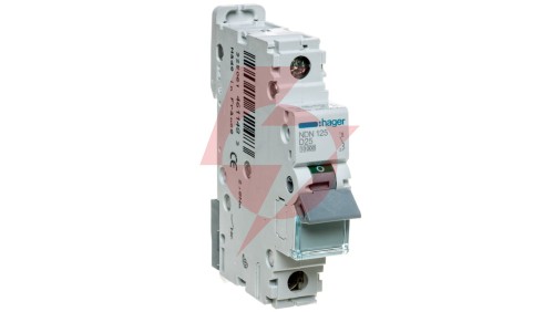 Wyłącznik nadprądowy 1P D 25A 10kA AC NDN125