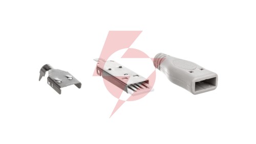 Wtyczka naprawcza USB-A /do zlutowania/ 12025