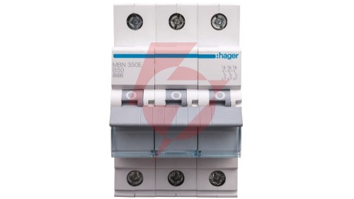 Wyłącznik nadprądowy 3P B 50A 6kA AC MBN350E