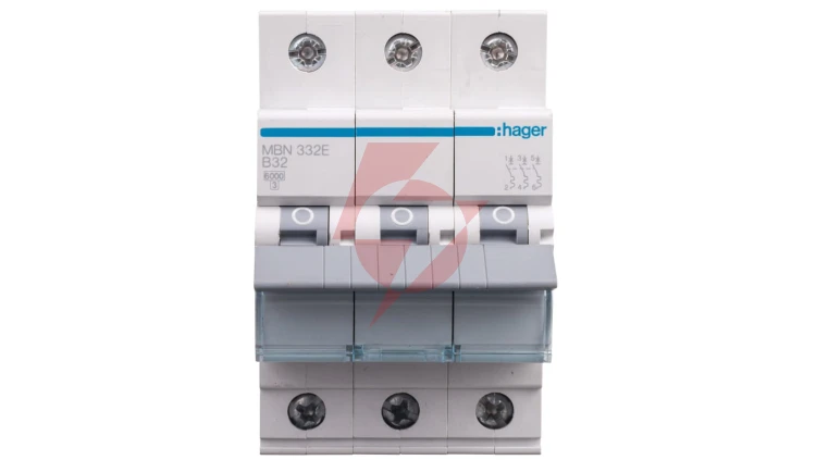 Wyłącznik nadprądowy 3P B 32A 6kA AC MBN332E