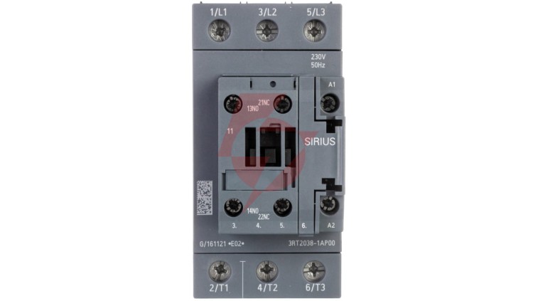 Stycznik mocy 80A 3P 37kW 230V AC 1Z+1R S2 3RT2038-1AP00