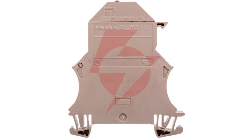 Złączka szynowa bezpiecznikowa G5x20mm 2-przewodowa 6mm2 beżowa WSI 6/LD 10-36V LLC 1119840000