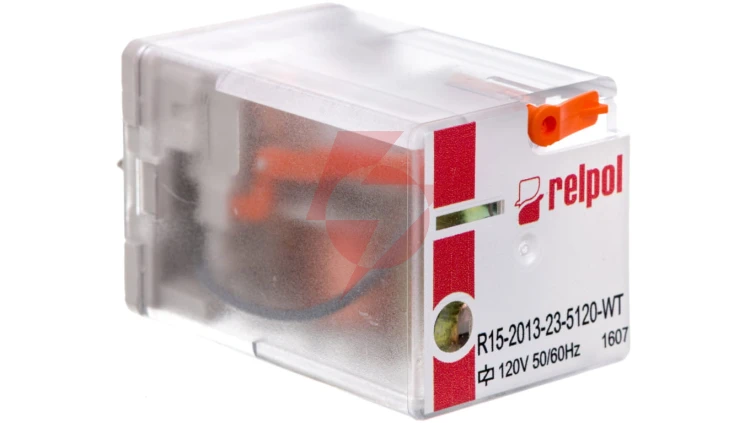 Przekaźnik przemysłowy 3P 10A 120V AC R15-2013-23-5120-WT 802870