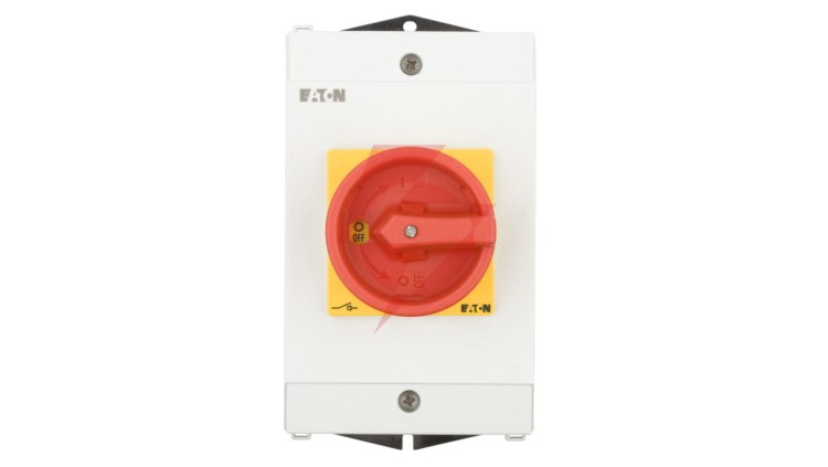Łącznik krzywkowy 0-1 3P 25A w obudowie P1-25/I2/SVB 207293