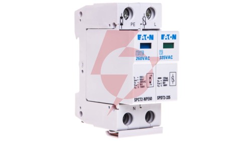 Ogranicznik przepięć Typ T3 2P 2,5kA 1kV SPDT3-335-1+NPE 170487