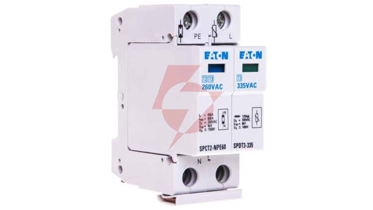 Ogranicznik przepięć Typ T3 2P 2,5kA 1kV SPDT3-335-1+NPE 170487