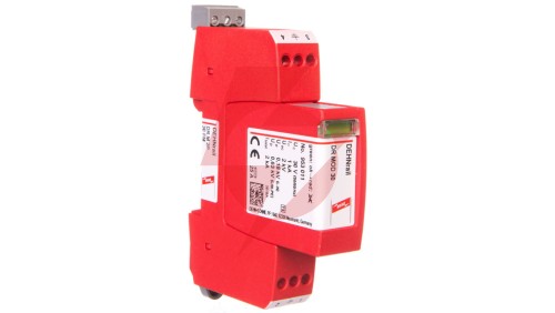 Ogranicznik przepieć Typ T3 2P 2kA 0,63kV DEHNrail M 2P 30 FM 953206