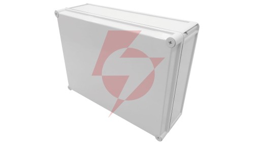 INDUSTRIAL Puszka hermetyczna n/t 440x330x145mm IP65 szara 2727-00