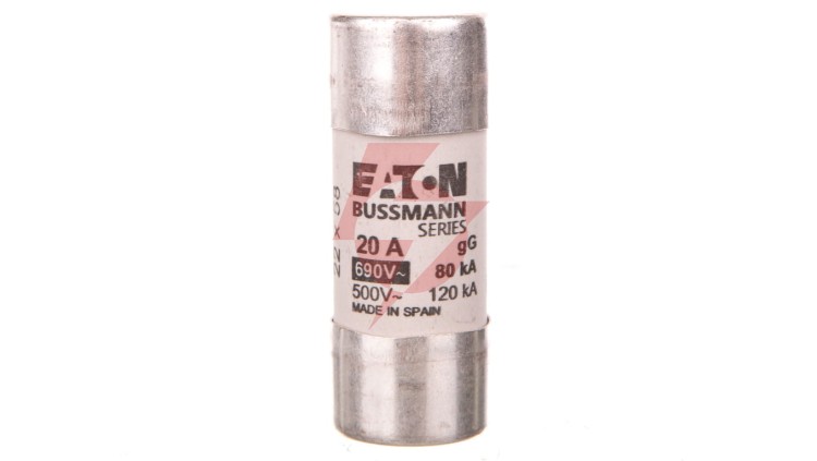 Wkładka bezpiecznikowa cylindryczna 22x58mm 20A gL/gG 690V C22G20