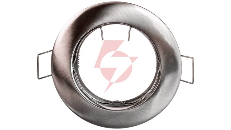 Sufitowa oprawa punktowa PORTO, IP20, okrągła, inox, TYP 5514