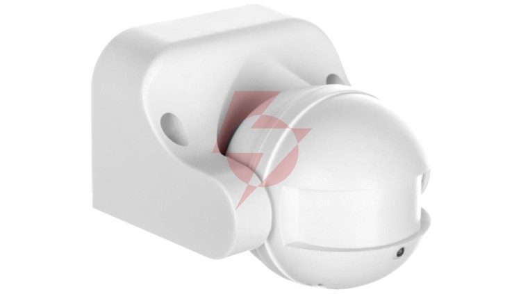 Czujnik mikrofalowy ruchu CM-1, max 1200W, AC220-240V, 50/60Hz, kąt działania 180*, zasięg 1-8m 1,