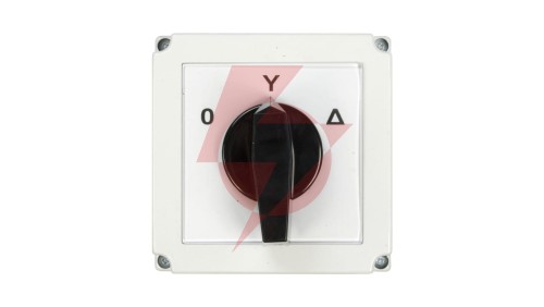 Łącznik krzywkowy gwiazda-trójkąt 3P 40A w obudowie 4G40-12-PK R214 63-840591-041