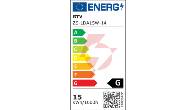 Żarówka E14 specjalna do lodówki 15W 90lm 3000K AC220-240V ZS-LDA15W-14