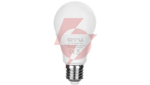Żarówka LED E27 A60 6W 470lm ciepła biała AC230V 160st. LD-PC2A60-6W