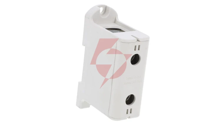 Blok rozdzielczy-odgałęźny 1-polowy AL/CU 35-150mm2 szary montaż plaski i na szynę TH WLZ35P/150/s 48.506