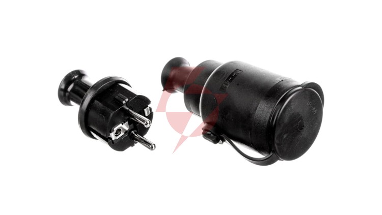 Zestaw przełączeniowy (gniazdo GN-H2+wtyczka WT-40H) IP44 ZP-H2