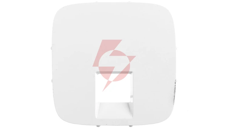 VALENA ALLURE Plakietka gniazda pojedynczego RJ11 lub RJ45 biały 755415