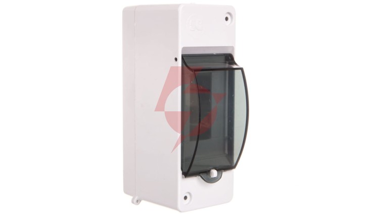 Rozdzielnica modułowa 1x2 natynkowa IP30 MINI S-2 z pokrywą dymną 2302-01