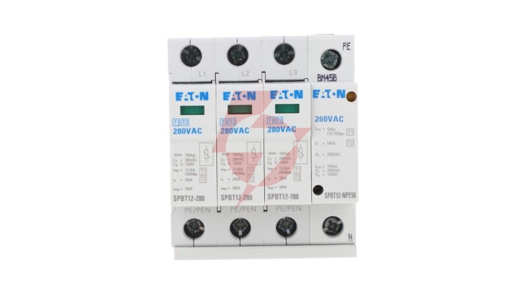 Ogranicznik przepięć Typ T1+T2 1+NPE 12,5kA 280V SPBT12-280-3+NPE50 184750