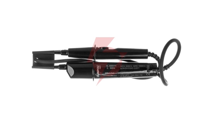 Próbnik napięcia AC/DC 12-1000V z testem ciągłości połączeń IP65 DUSPOL EXPERT IP65 1209091