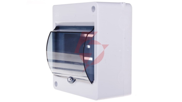 Rozdzielnica modułowa 1x5 natynkowa IP30 MINI S-5 z pokrywą dymną N (1x2,5mm2) 2305-11