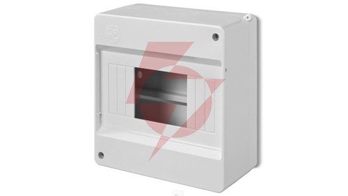 Rozdzielnica modułowa 1x6 natynkowa IP20 MINI S-6 (PE+N) 2306-00