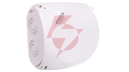 Puszka odgałęźna 130x130x77 5x4mm2 CU IP66 szara DK 0604 GZ 62000152