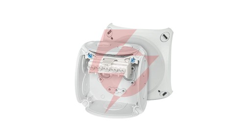 Puszka odgałęźna 93x93x62 5x2,5mm2 CU IP66 szara DK 0202 GZ 62000148