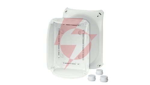 Puszka odgałęźna 210x155x92 bez zacisków IP66 szara DK 1600 GZ 62000159