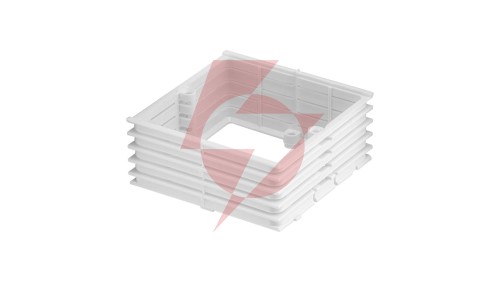Pierścień dystansowy modułowy 71x71x30mm PDM60W 37289006