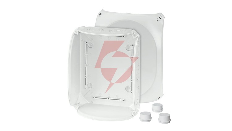 Puszka odgałęźna 255x205x112 bez zacisków IP66 szara DK 2500 GZ 62000161