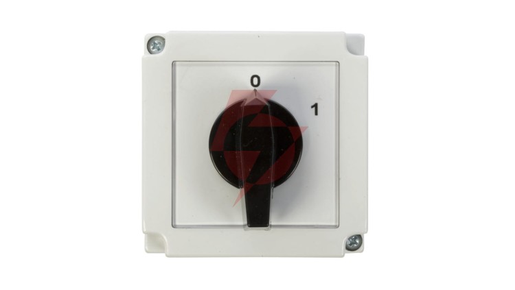Łącznik krzywkowy 0-1 1P 16A w obudowie 4G16-90-PK R114 63-840392-021