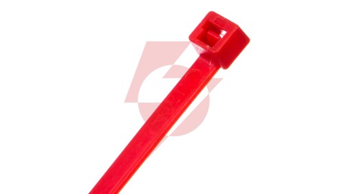 Opaska kablowa czerwona 200x4,8mm 5215RE BMRD2048 /100szt./