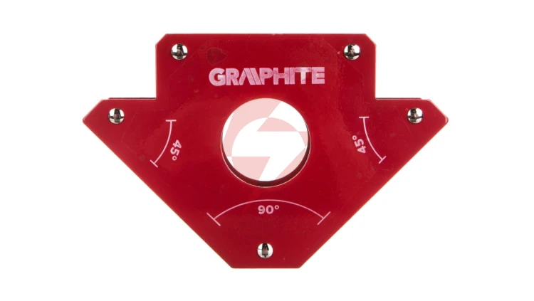 Spawalniczy kątownik magnetyczny 122 x 190 x 25 mm udźwig 34.0 kg 56H903