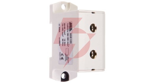 Złączka szynowa 1-torowa 25-150mm2 szara EURO OTL 150 1xAl/Cu 606150