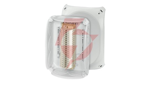 Puszka odgałęźna 180x130x77 19x4mm2 CU/AL IP66 szara RK 1019 T 62000178