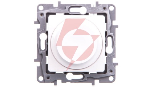 NILOE Ściemniacz obrotowy 300 W 2 przewodowy biały 764588