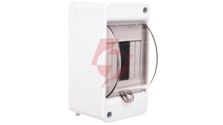 Rozdzielnica modułowa 1x3 natynkowa IP20 z klapką dymną i zaciskami S-3+SZYBKA+N+PE 8005813 ENE-00351