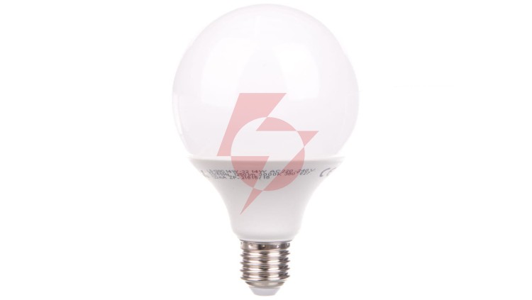 Żarówka LED E27 G120-GLOB 14W 1250lm 3000K AC220-240V 360st. LD-120G14W-32