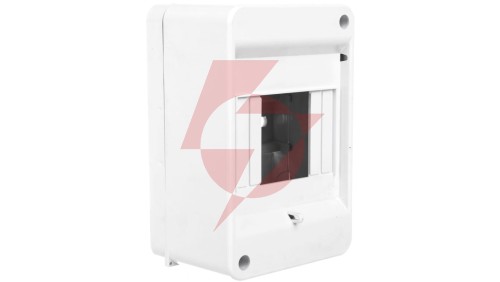 Rozdzielnica modułowa 1x4 natynkowa IP20 bez klapki z zaciskami S-4+N+PE 8005822 ENE-00358