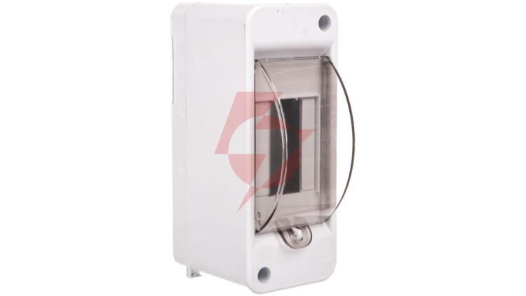 Rozdzielnica modułowa 1x2 natynkowa IP20 z klapką i zaciskami S-2+SZYBKA+N+PE 8005803 ENE-00352
