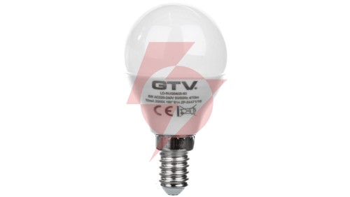 Żarówka LED E14 B45B 6W 470lm 3000K AC220-240V 160st. LD-SMGB45B-60