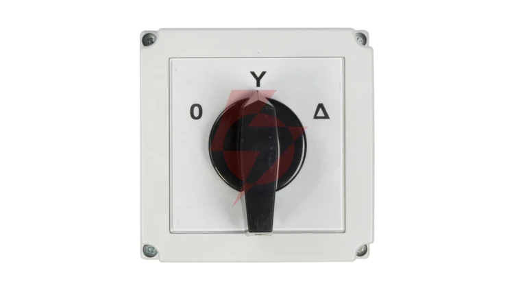 Łącznik krzywkowy gwiazda-trójkąt 3P 63A w obudowie 4G63-12-PK R214 63-840591-051