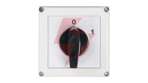 Łącznik krzywkowy 0-1 3P 63A w obudowie 4G63-10-PK R214 63-840306-051