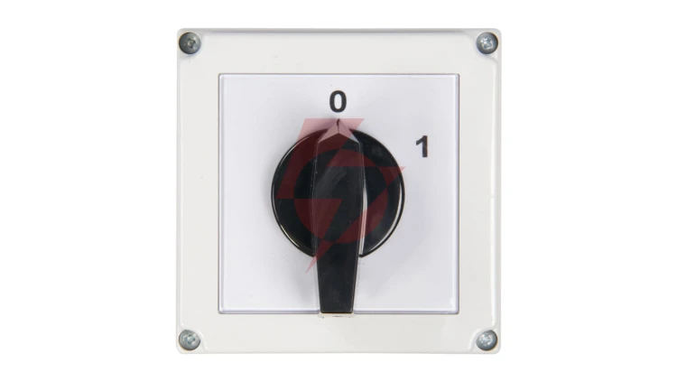 Łącznik krzywkowy 0-1 3P 63A w obudowie 4G63-10-PK R214 63-840306-051