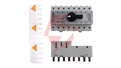 Przełącznik sieć-agregat 63A 3P+N (biegun N nierozłączalny) PRZK-3063NW02