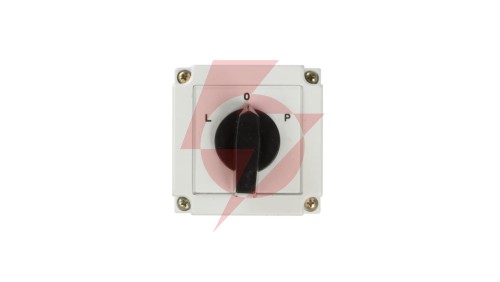 Łącznik krzywkowy L-0-P 3P 10A w obudowie 4G10-11-PK R014 63-840309-011