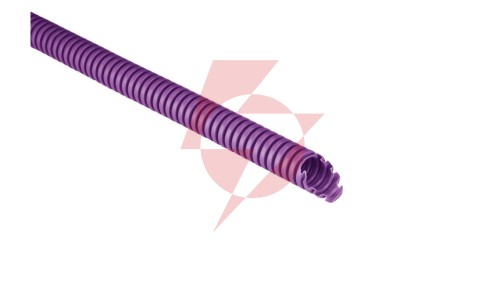 Rura karbowana 750N fioletowa samogasnąca PV UV fi 25/19 ECTC1525L /50m/